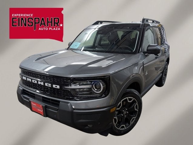 2026 Ford Bronco Sport Outer Banks in Carbonized Gray Metallic — front three-quarter view