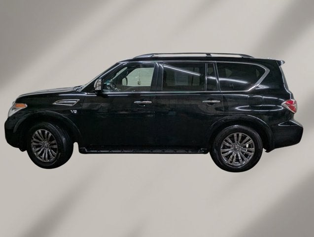 2020 Nissan Armada — rear three-quarter view